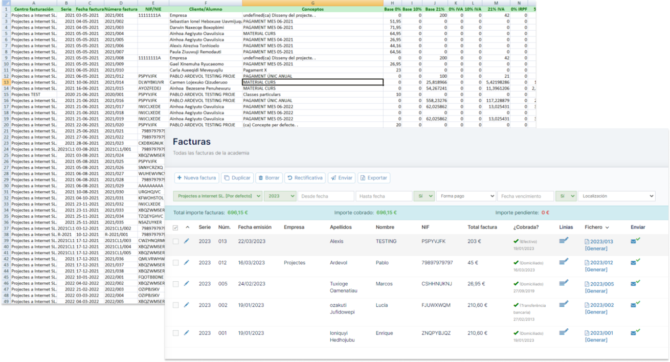 Facturación abierta a integraciones