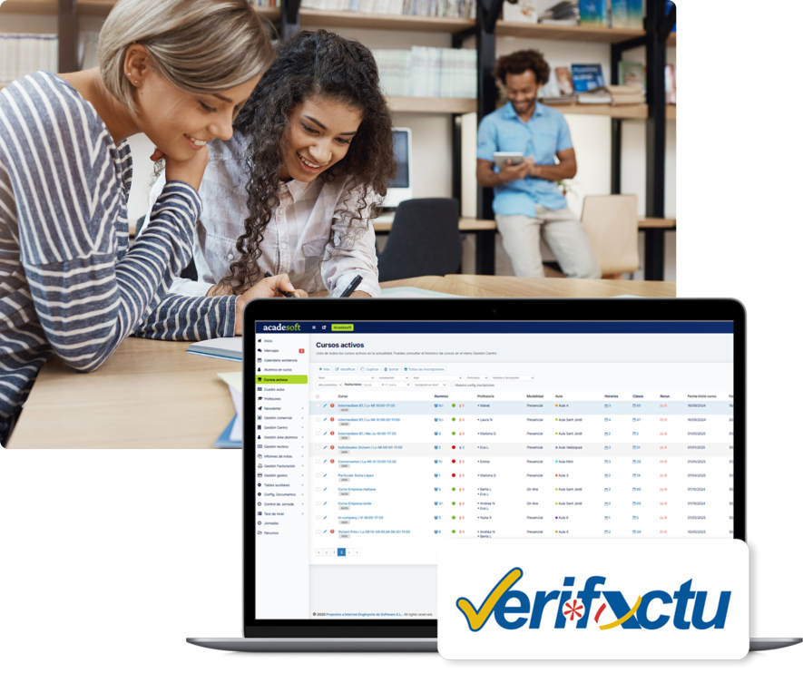 Software de gestión para Academias de Oposiciones