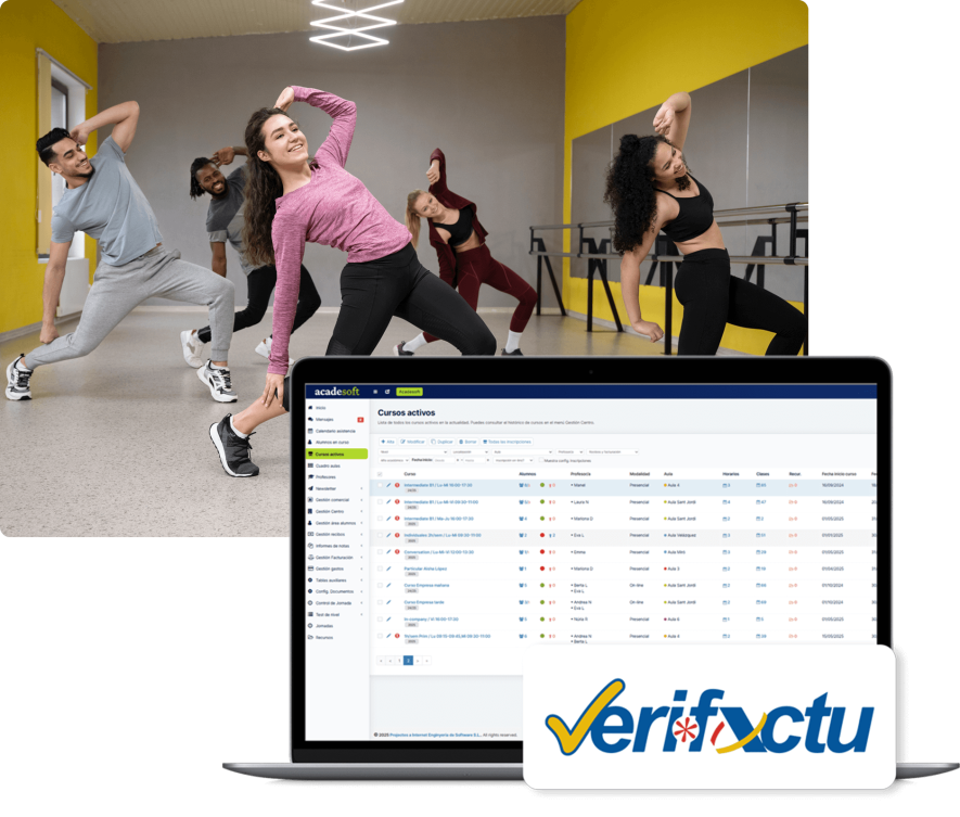 Software de gestió per a Acadèmies de Dansa